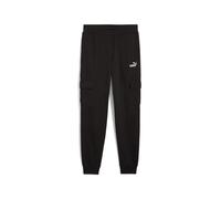PUMA Pantaloni Cargo Essentials con Logo N. 1 da Uomo L, Black