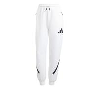 Pantaloni sportivi da donna adidas Z.N.E. Blanc S Breve