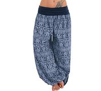 Pantaloni sportivi da donna con elastico in vita, pantaloni harem lounge da