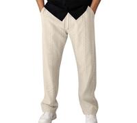 Pantaloni sportivi da uomo elasticizzati con coulisse, per attività all'aria aperta, pantaloni da jogging Manner Baggy, traspiranti, per il tempo libero, gamba dritta, pantaloni da uomo con gamba