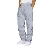 Pantaloni sportivi da uomo lunghi cotone elastan, pantaloni da jogging da uomo, in cotone, con tasche aperte, per escursioni, fitness, vestibilità normale, pantaloni softshell, GY2, s