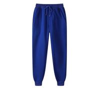 Pantaloni sportivi da uomo lunghi in cotone, pantaloni lunghi da jogging da uomo, pantaloni larghi, con coulisse, pantaloni harem, tinta unita, pantaloni da allenamento, pantaloni da corsa, pantaloni