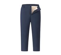 Pantaloni sportivi da uomo, lunghi, invernali, caldi, con pile e pile lungo, per il tempo libero, elasticizzati, per attività all'aria aperta, pantaloni tattici, traspiranti, in pile, per il tempo