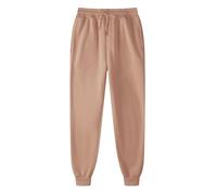 Pantaloni sportivi larghi da uomo con fondo stretto foderato in pile elastico attivo con tasche joggers vestibilità ampia pantaloni casual comodi pantaloni sportivi 2025 yoga allenamento accogliente