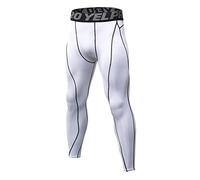 Pantaloni Sportivi Lunghi da Uomo, per Palestra e Bodybuilding Taglie Forti Pantalone Lungo Outdoor Elegante Autunno Inverno Leggings Pantaloni Classic Fitness alla Moda Sportivo Comodo Casual