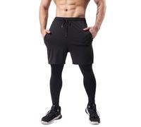 Pantaloni Sportivi Lunghi da Uomo, per Palestra e Bodybuilding Taglie Forti Pantaloni Elegante Casual Autunno Inverno Skinny Pantalone Lungo Fitness Classic Outdoor Sportivo alla Moda Leggings