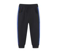 Pantaloni Sportivi per Ragazzi Dritti Gamba Dritta Elasticizzati da Jogger in Pile Lunghi, delicati sulla Pelle Bambini e Tuta
