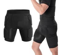 Pantaloni sportivi protettivi per rugby baseball calcio, collant sportivi da uomo con protezione Eva anti-collisione, biancheria intima da allenamento di pallacanestro da calcio, pantaloncini a