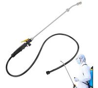 Pantaloni sprayer da parete - Stainless Steel Extendable Garden WandHose Sprayer | Multifunctional Electric Watering Handle | 72 cm, 285 g, 1,2 cm For Flowers Vegetables Grass Yard Lawn - Lightweight