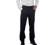 Pantaloni Steampunk Gotico Vittoriano Cosplay Costume Architetto Pantaloni Uomo