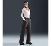 Pantaloni svasati a gamba larga e vita alta Dri-FIT Nike 24.7 ImpossiblySoft - Donna - Grigio XS (IT 36-38)