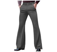 Pantaloni svasati da uomo, pantaloni svasati da discoteca anni '60 anni '70, pantaloni svasati slim anni '60 e '70, svasati da uomo retrò per travestimenti, feste a tema, festival, abbigliamento