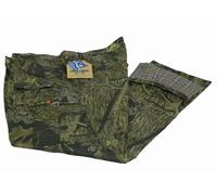 Pantaloni tasconi militare vegetato mimetico cotone foderato tipo cargo Caccia