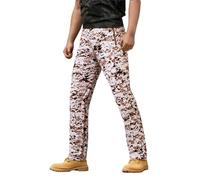 Pantaloni tattici da uomo, impermeabili, cargo elasticizzati, comodi | Pantaloni termici invernali da trekking, per attività all'aria aperta, taglie grandi, pantaloni da lavoro, pantaloni dritti