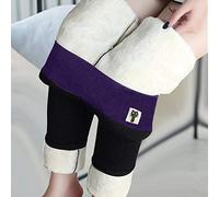 Pantaloni Termici Donna Leggins Donna Pantaloni Invernali Comodi 4Xl Completo Palestra Leggins Pilates Circolazione E Cellulite Termico Pile Felpe Abbigliamento Termico Leggings Compressione Graduata