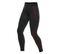 Dainese Thermo Pants Lady, Pantaloni Termici Moto, Donna, Nero/Rosso, XS/S