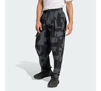 adidas Terrex - Xploric Cargo - Pantaloni stampati neri/carbonio/grigio sei-Nero XS