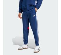 adidas Performance - Tiro 25 Essentials - Pantaloni blu navy team / rosso XS