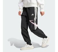 Pantaloni Tiro Cut 3-Stripes Color Block Cuffed Black / True Pink XS