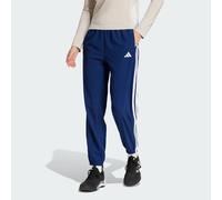 adidas Performance - Train Essentials - Pantaloni blu scuro / bianchi con 3 strisce M