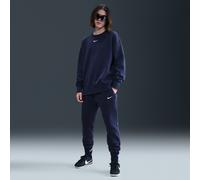 Pantaloni tuta a vita media Nike Phoenix Fleece - Donna - Blu M (IT 44-46)