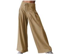 Pantaloni Tuta da Donna Sportivi Pantaloni da Tuta Sportiva in Cotone Elegante Pantaloni Larghi Moderni Lunghi Pantaloni della Tuta a Vita Alta Invernale Comodi per Jogger Yoga Palestra Trekking