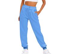 Pantaloni Tuta Donna Larghi Sotto Pantalone Harem Sportivi Cotone Running Pantaloni Della Tuta Vita Alta Lunghi Leggeri Joggers Elasticizzato Pants Casual Larghi Y2k Per Jogging Fitness Sport