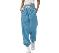 Pantaloni Tuta Donna Sportivi Larghi Comodo Pantalone Da Jogging Con Tasche Trousers Cintura Elastica Con Coulisse Pants Classic Sportivo Sweatpants In Tinta Unita Boyfriend Per Fitness Running