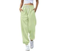 Pantaloni Tuta Donna Sportivi Larghi Comodo Pantalone Da Jogging Con Tasche Trousers Cintura Elastica Con Coulisse Pants Classic Sportivo Sweatpants In Tinta Unita Boyfriend Per Fitness Running