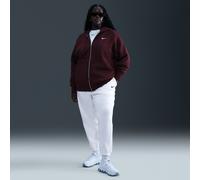 Pantaloni tuta oversize a vita alta Nike Phoenix Fleece - Donna - Bianco 0X