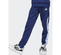 Pantaloni tuta Pants Ragazzi Bambini Adidas Junior ColorBlock Fleece Blu