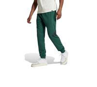 adidas Uomo Essentials Big Logo French Terry Pant, Collegiate Green/Black, M