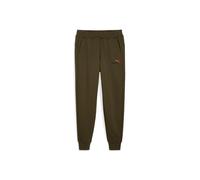 Pantaloni tuta Pants UOMO Puma ESS 2 Col Logo FL cl Verde Cotone Felpato
