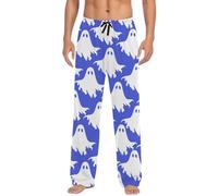 Pantaloni Tuta Senza Elastico Caviglia Uomo Tuta Running della Larga Sportivo Loose Holiday Offerte Garzato Moto Impermeabili Completo Trapper O Sport Urban Lati Maglia 32x32