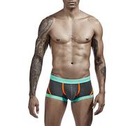 Pantaloni Tuta Uomo Baggy Compressione Calzamaglia Sportivi Corti Asciugatura Rapida Baselayer Formazione Calzamaglie Leggings Pantaloncini da Palestra in Cotone con a Blocco Colore e Stile Giovanile