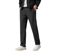 Pantaloni Tuta Uomo Con Elastico,Pantaloni Della Tuta Casual Foderati In Pile Invernale Con Spesso E Caldo Isolamento Termico Per Il Comfort Durante La Corsa Atletica All'Aperto Quando Fa Freddo