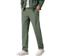 Pantaloni Tuta Uomo Con Elastico,Pantaloni Della Tuta Casual Foderati In Pile Invernale Con Spesso E Caldo Isolamento Termico Per Il Comfort Durante La Corsa Atletica All'Aperto Quando Fa Freddo