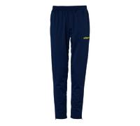uhlsport Score Classic, Pantaloni Unisex-Adulto, Blu Marine/Giallo Fluo, XL