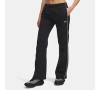 Pantaloni Under Armour Rival Fleece Piped da donna Nero / Bianco M