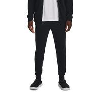 Pantaloni Under Armour Rival Terry Jogger da uomo, nero/bianco anice (S)