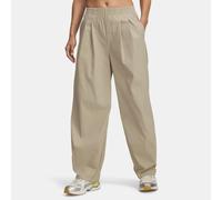 Pantaloni Under Armour Unstoppable Woven da donna City Khaki / Nero S