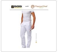 Pantaloni Unisex Cuoco Chef Master Masterchef Chef Siggi Horeca Neri Kochhosen