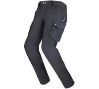 LS2 Coast Pantaloni tessili per motociclette, nero, taglia L per maschi