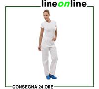 Pantaloni unisex Siggi Star bianco art. 04PA0441