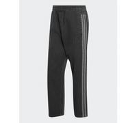 adidas Uomo Stadium Regular Fit Denim Full Length Open Hem Trackpants Pants, Black, XL