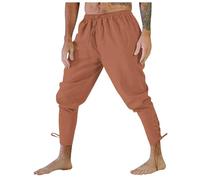 Pantaloni Uomo alla Moda Casual Largo Retro con Cavigliera e Lacci Regolabili Ideali per Stile Urbano e Comfort Pantaloni Uomo Retro