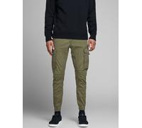 Jack & Jones Pantaloni Cargo Tapered Fit Verde da Uomo 32-32 Green