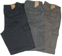 Pantaloni uomo cargo termico M L XL XXL 3XL interno pile SEA BARRIER Jonny caldo