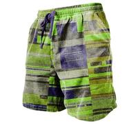 Pantaloni Uomo Corti Lino Pantalone Corto Mare Comodo Leggeri Pantaloncini Cotone Estivi Regular Fit Pantaloni Corti Da Spiaggia Eleganti Sportivi Bermuda In Vita Vestibilità Larga Jogging Ampia