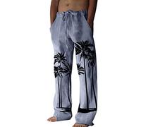 Pantaloni Uomo Cotone E Lino di Palestra Jogger Larga per Dritta Francese 4XL Millerighe Tasmania Hiking Pants Strappi Scheletro Significa Cintura Fulmini AST Allenamento